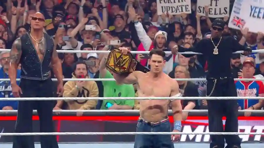 John Cena Sells His Soul to The Rock, Secures Spot at WrestleMania 41