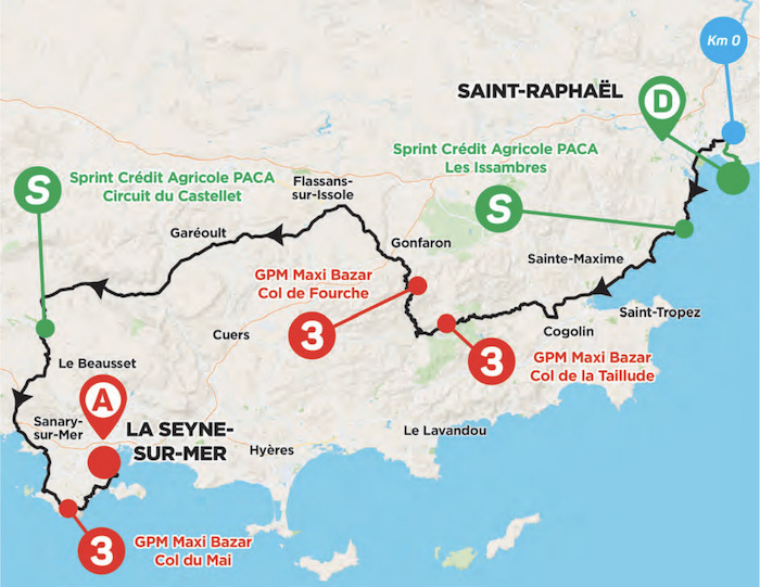 Pros Tour Des Alpes Maritimes Et Du Var 2022 Le Parcours Les Engages Et Les Horaires De Diffusion Tv 3bikes Fr Votre Magazine Velo Et Triathlon
