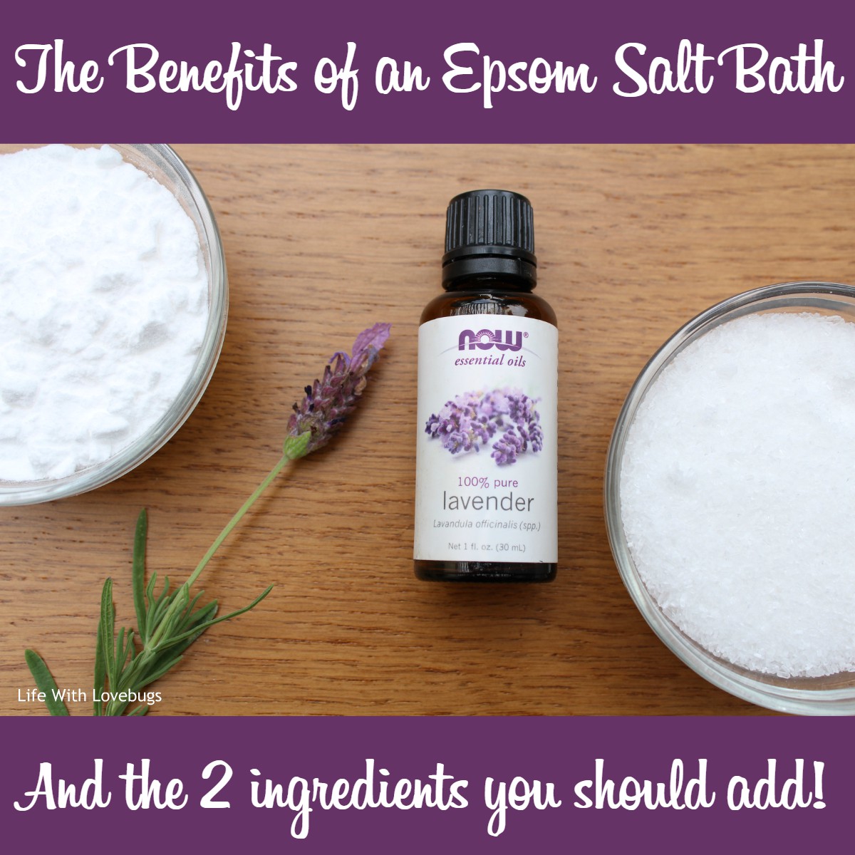 The Benefits Of An Epsom Salt Bath Life With Lovebugs