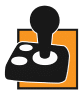 AbleGamers Logo, which is an image of joystick