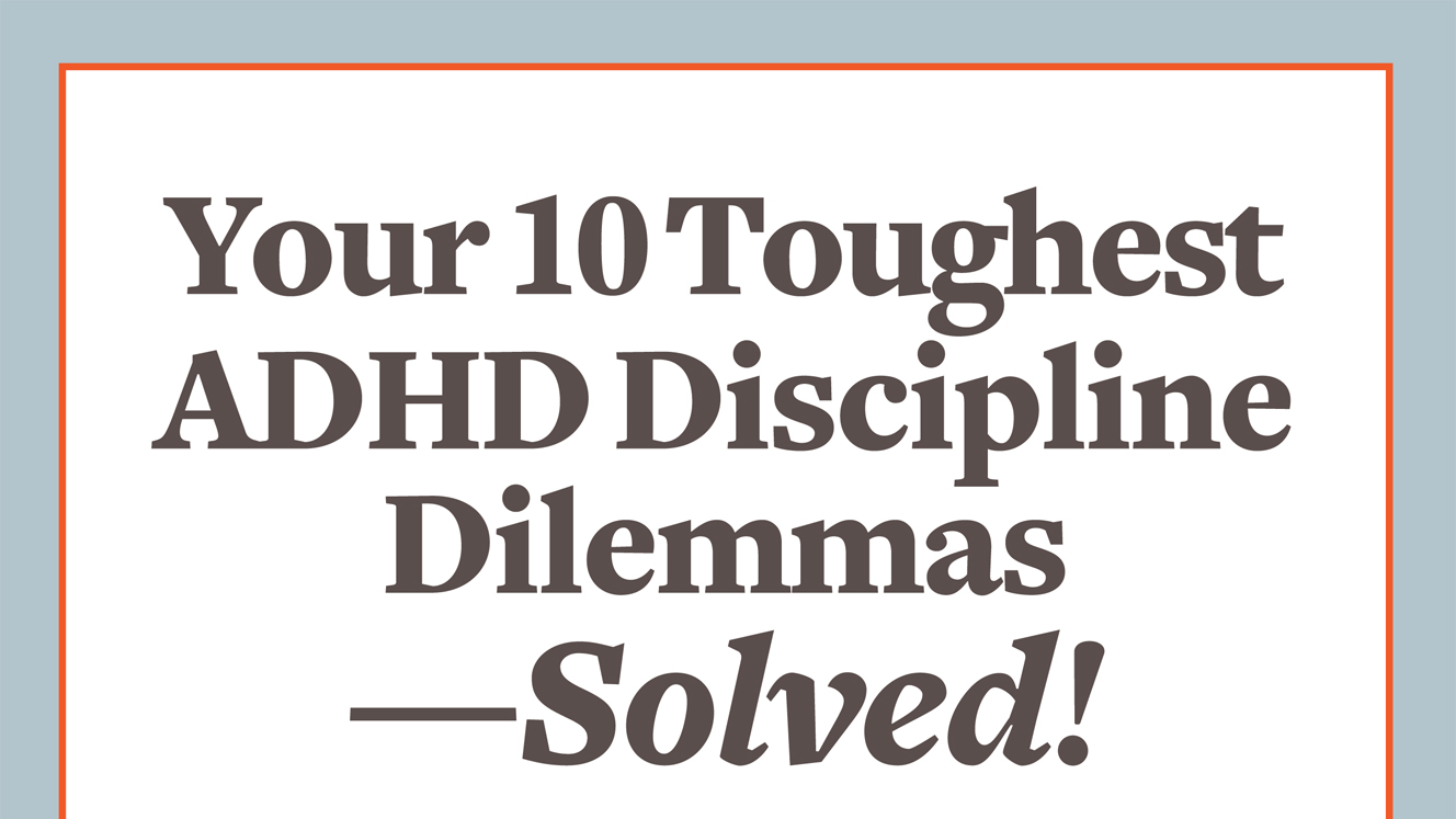 How to discipline your child with ADHD
