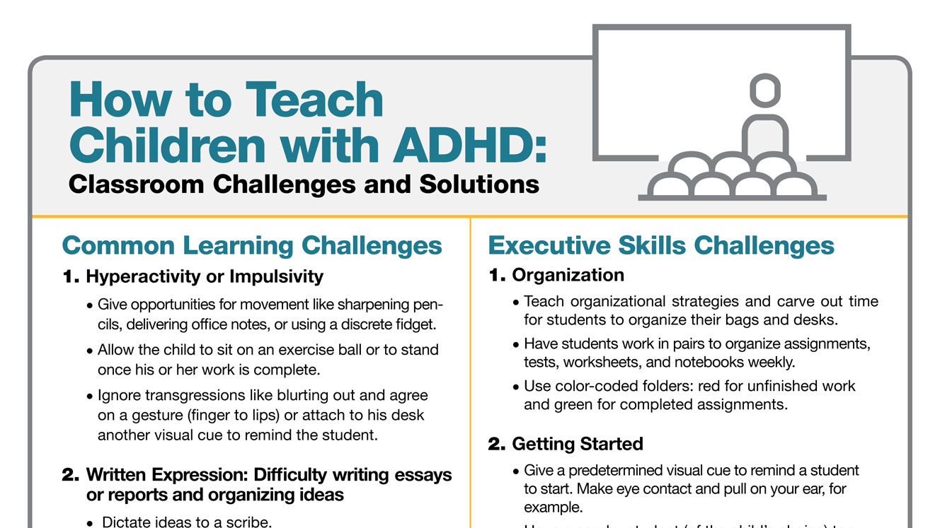 ADHD Strategies for Teachers: Guide to Classroom Problem Solving