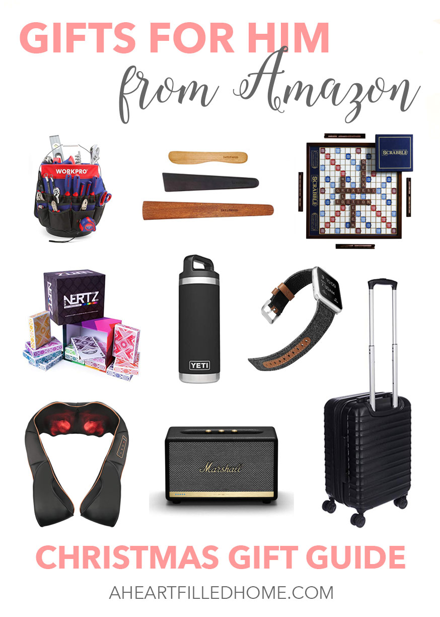Gifts For Him From Amazon A Heart Filled Home Diy Home Decor