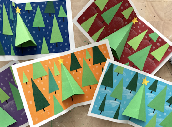 Lavoretti Di Natale Per Bambini Biglietti Di Auguri Pop Up Facili Da Realizzare Maestro Alberto