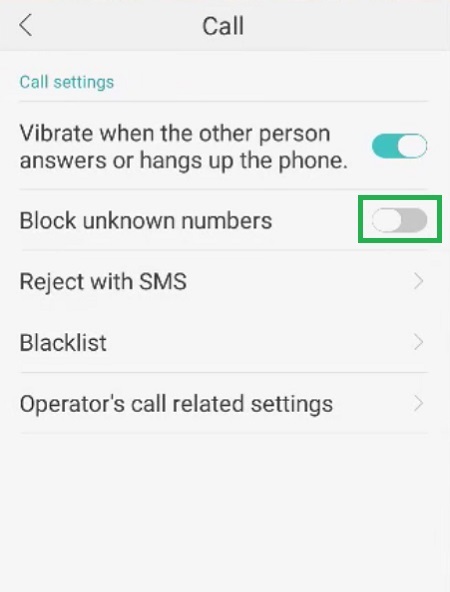 Oppo A37 How To Block Calls