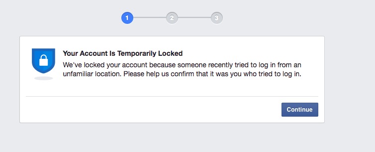 How To Fix A Facebook Account Temporarily Locked