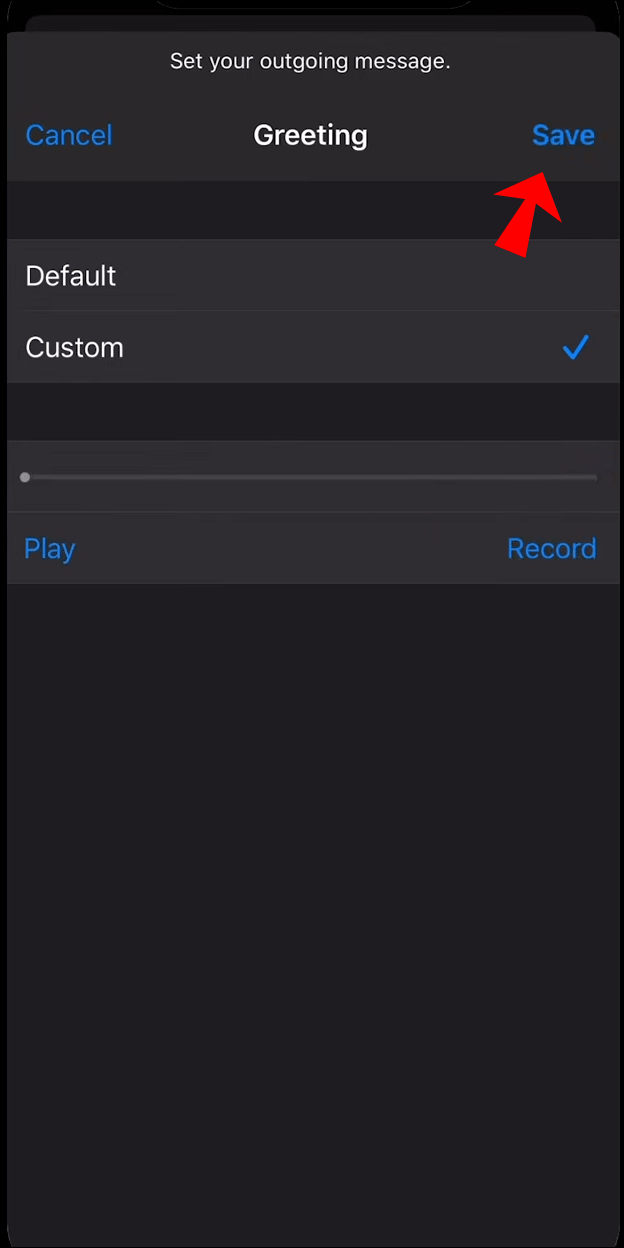 How To Record Or Change Voicemail Greeting For The Iphone