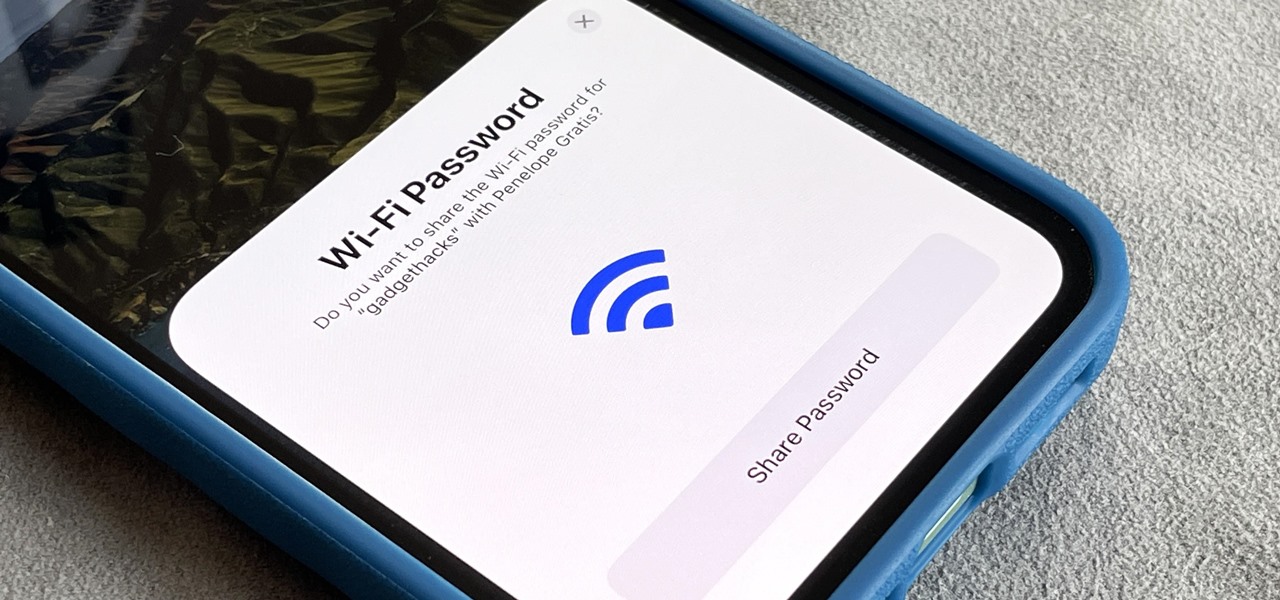 How To Share Your Wi Fi Password From An Iphone