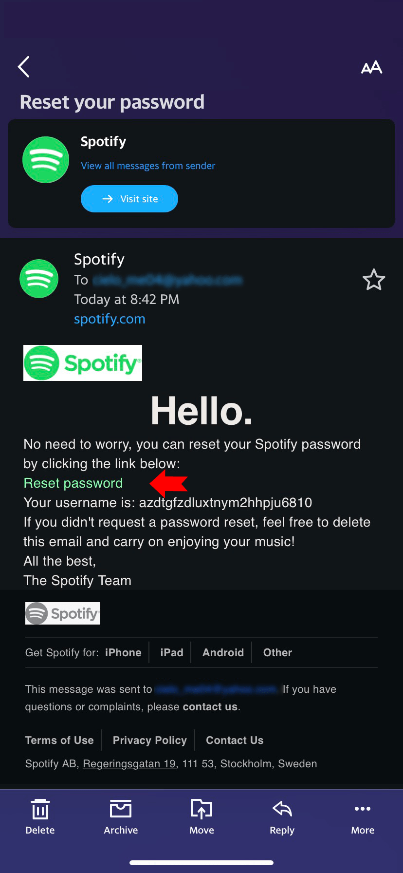 How To Change The Password To A Spotify Account