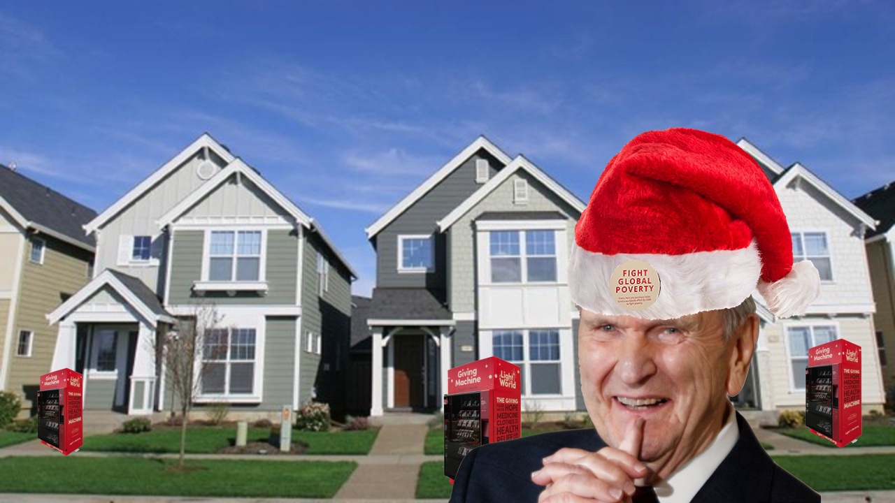 President Nelson Installs Giving Machines In Every Home Makes It Easier To Light The World The Alternate Universe