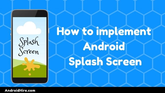 Как сделать splash screen android studio kotlin