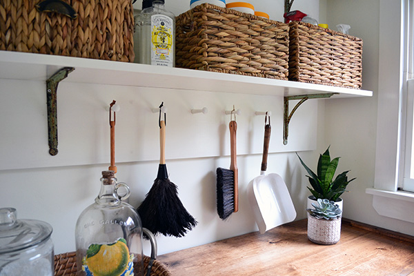 laundry room shelf