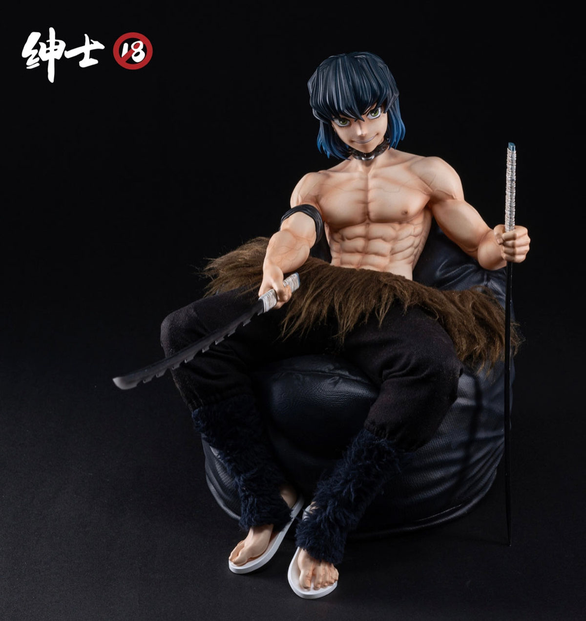 inosuke figure lying down