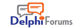 Delphi logo, late 2000s