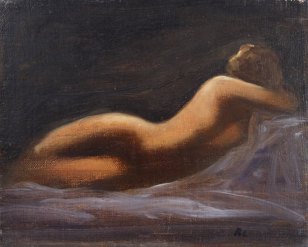 étude de nu enchères Robert Ladou