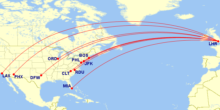 American Airlines Resumes Flights Between Phoenix And London Aviacionline Com