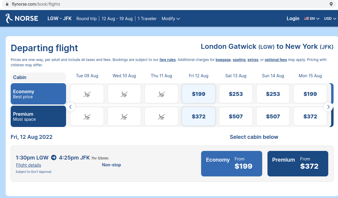Norse Atlantic Announces London Gatwick New York Flights Aviacionline Com
