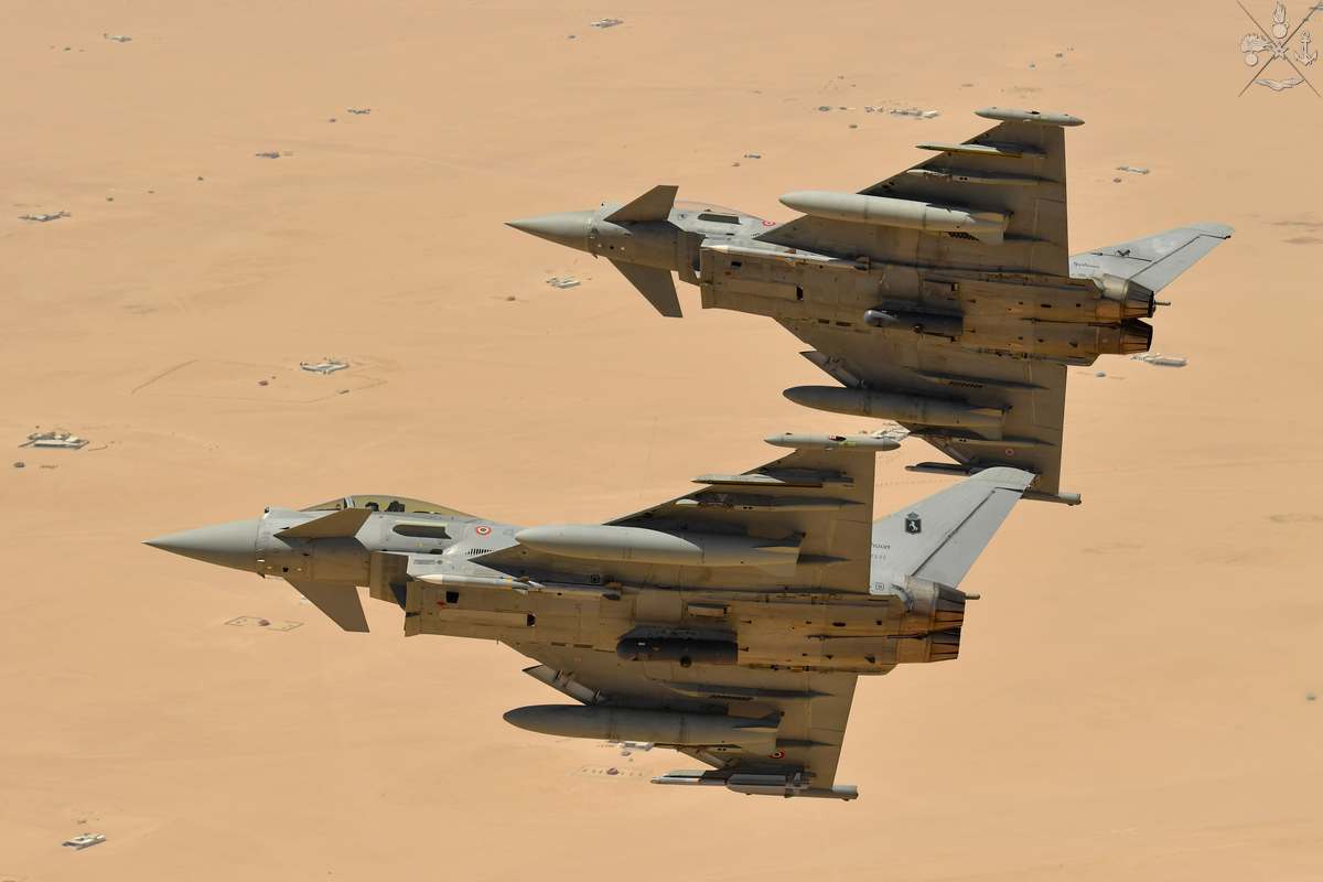 Periodo Intenso Per I Velivoli Da Combattimento Eurofighter Italiani Impegnati In Romania E In Kuwait Aviation Report
