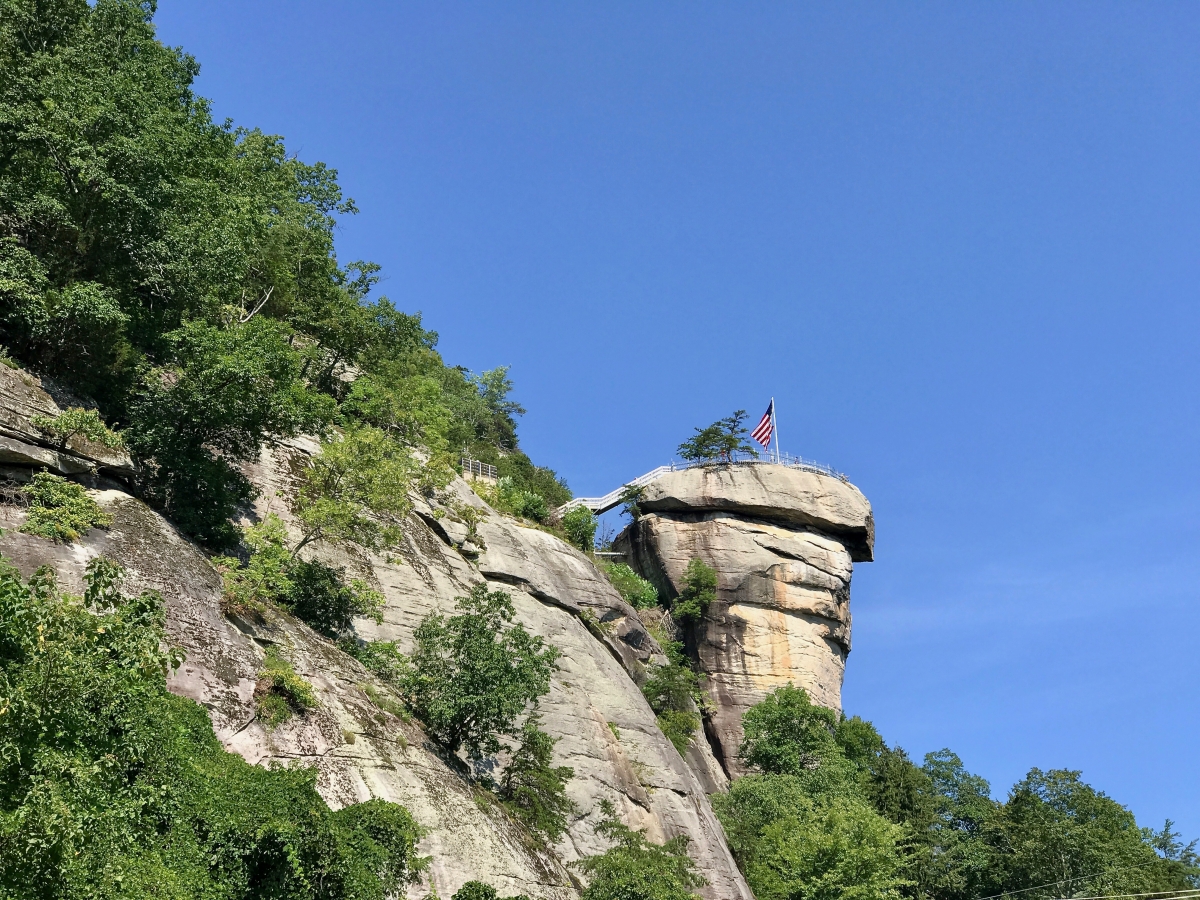 Chimney Rock State Park And Lake Lure North Carolina Backroad Planet