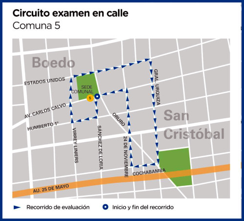 Licencia Para Conducir Ya Podes Rendir Examen Practico En La Sede De La Comuna 5 Barriada