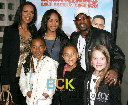 Does Martin Lawrence have children?