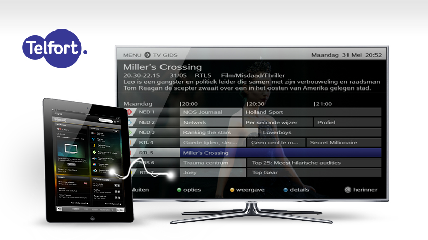 Telfort Fibre Launches Companion Tv App