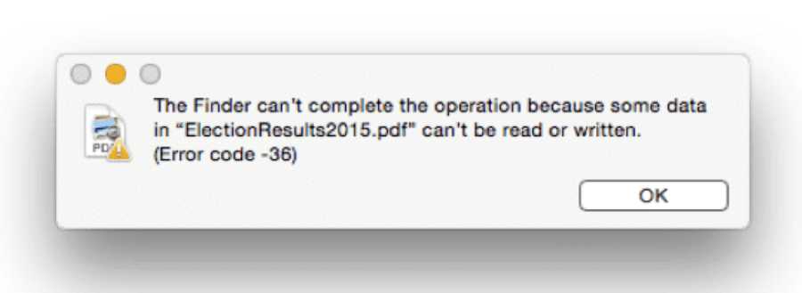 Comment Reparer Le Code D Erreur 36 Du Finder Sous Macos Bugsfighter