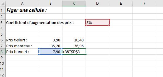 Excel Figer Une Cellule Raccourci Astuce Simple