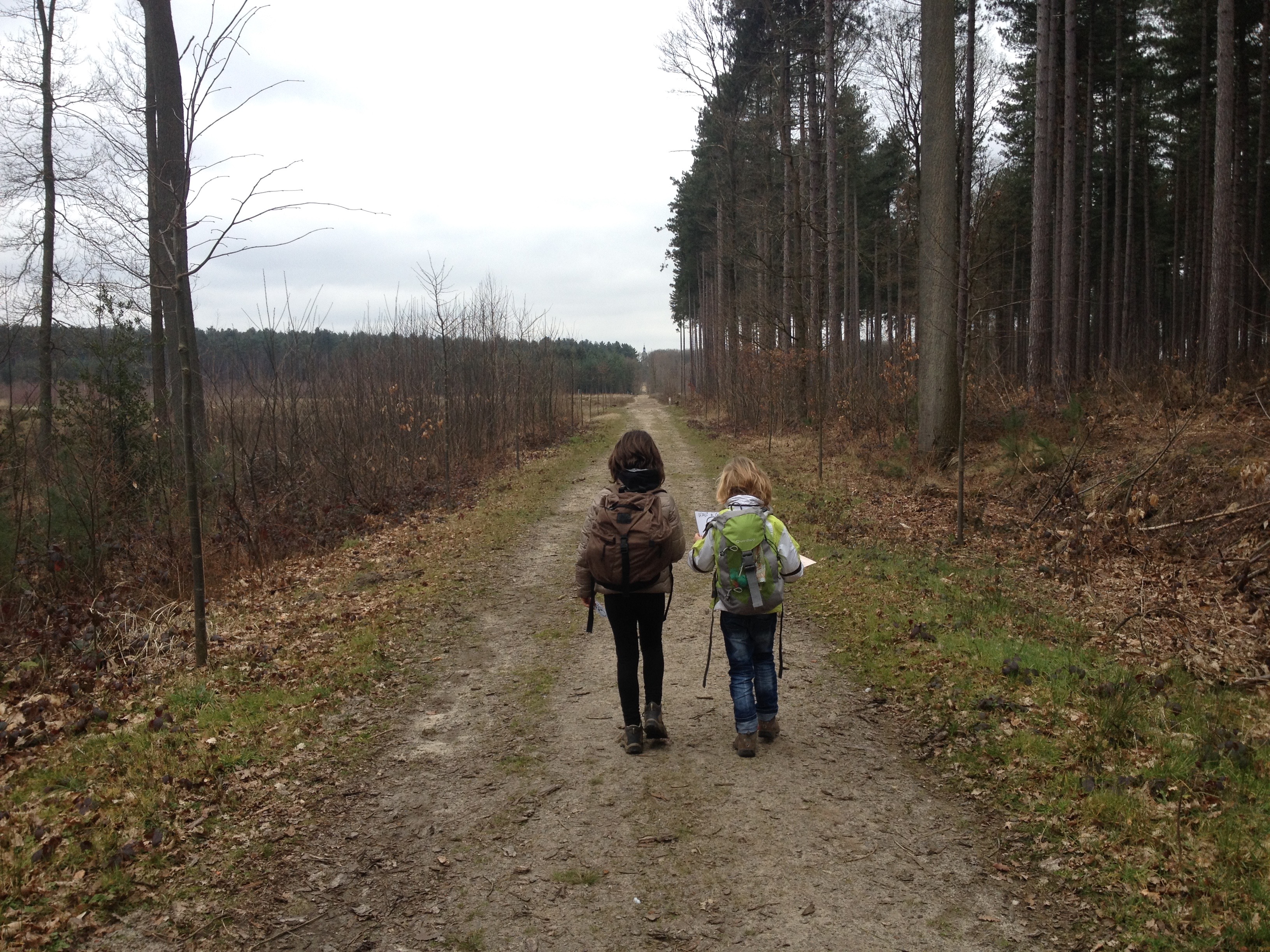 wandelen kinderen