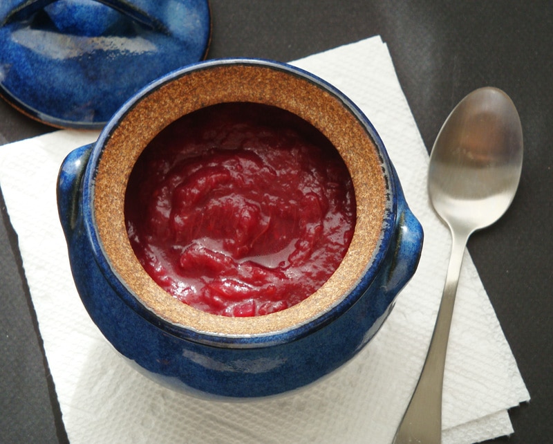 Rhubarb Barbecue Sauce