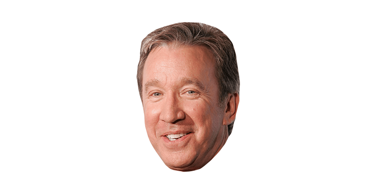 Tim Allen Celebrity Big Head Celebrity Cutouts