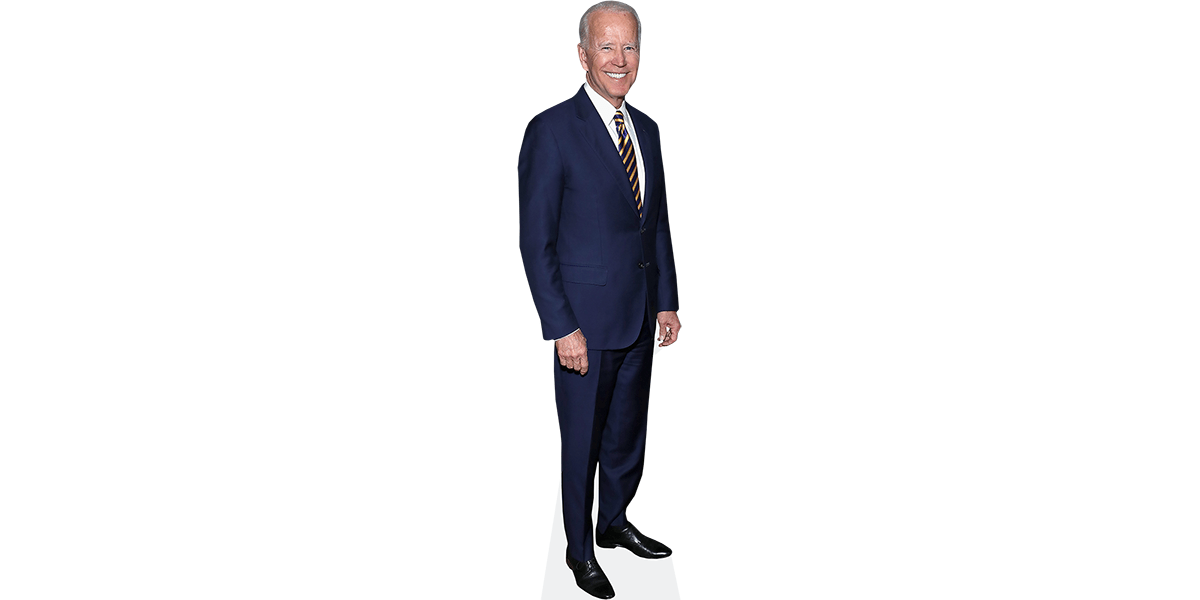 Joe Biden Blue Suit Cardboard Cutout Celebrity Cutouts