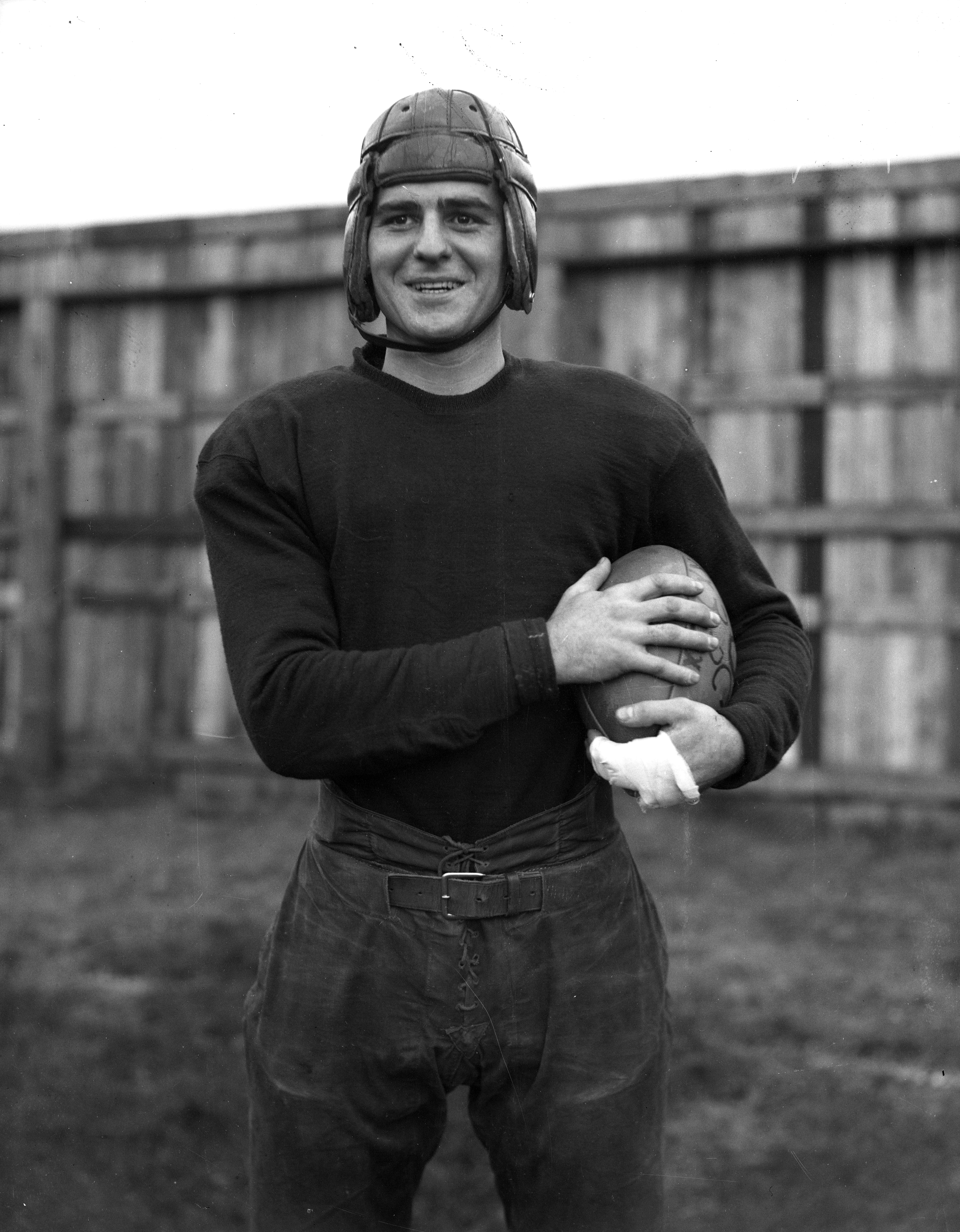 Ken Rouse, University of Chicago football player, circa 1927. (Chicago Herald and Examiner)