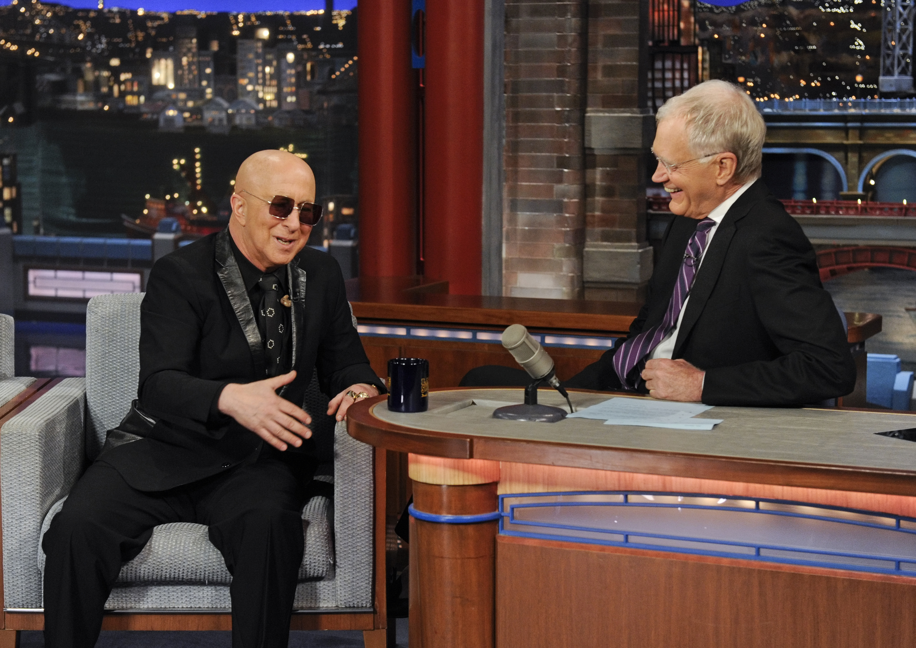 Are Dave Letterman and Paul Shaffer friends?