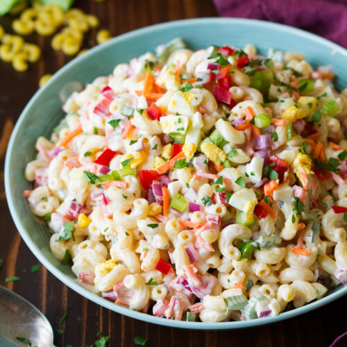 Why is pasta salad called salad?