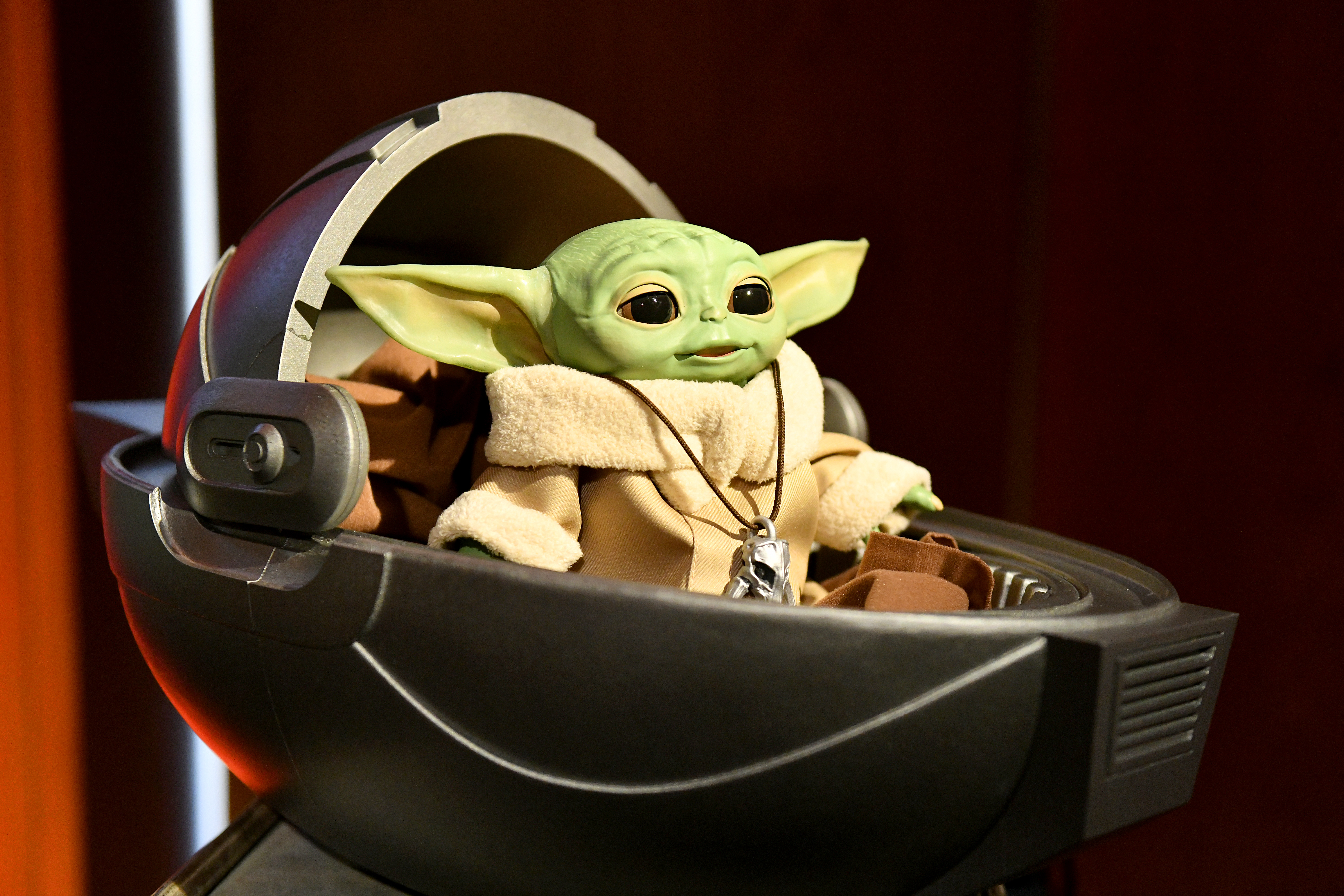 NEW YORK, NEW YORK - FEBRUARY 20: STAR WARS New York Toy Fair Product Showcase: THE MANDALORIAN And STAR WARS: THE CLONE WARS at Dream Hotel on February 20, 2020 in New York City. (Photo by Craig Barritt/Getty Images for Disney)