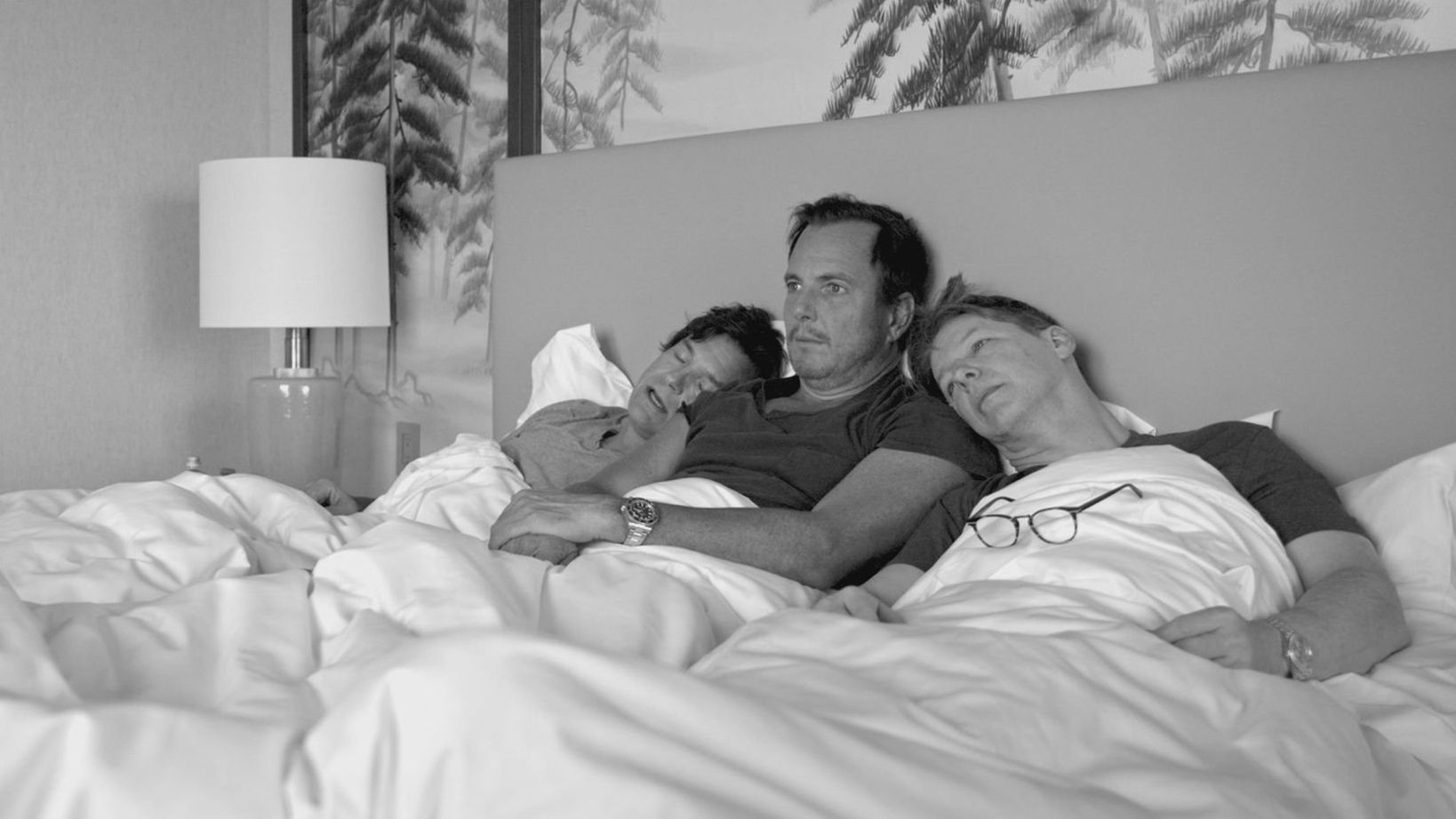From left: Jason Bateman, Will Arnett and Sean Hayes in "SmartLess: On the Road." (Max)