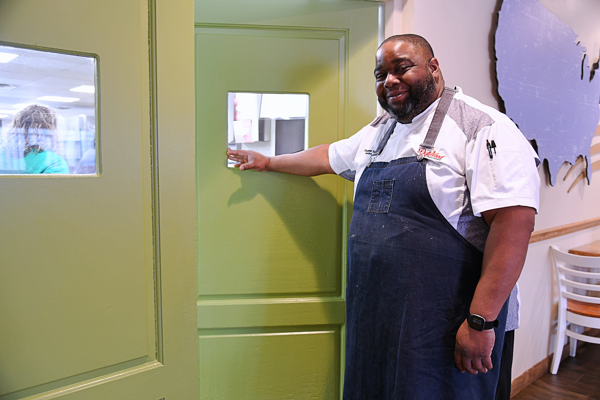 Chris Seabrook is one of two executive chefs at Dollywood, in Pigeon Forge, Tennessee, Saturday, March 11, 2023. (Linze Rice/for the Chicago Tribune)