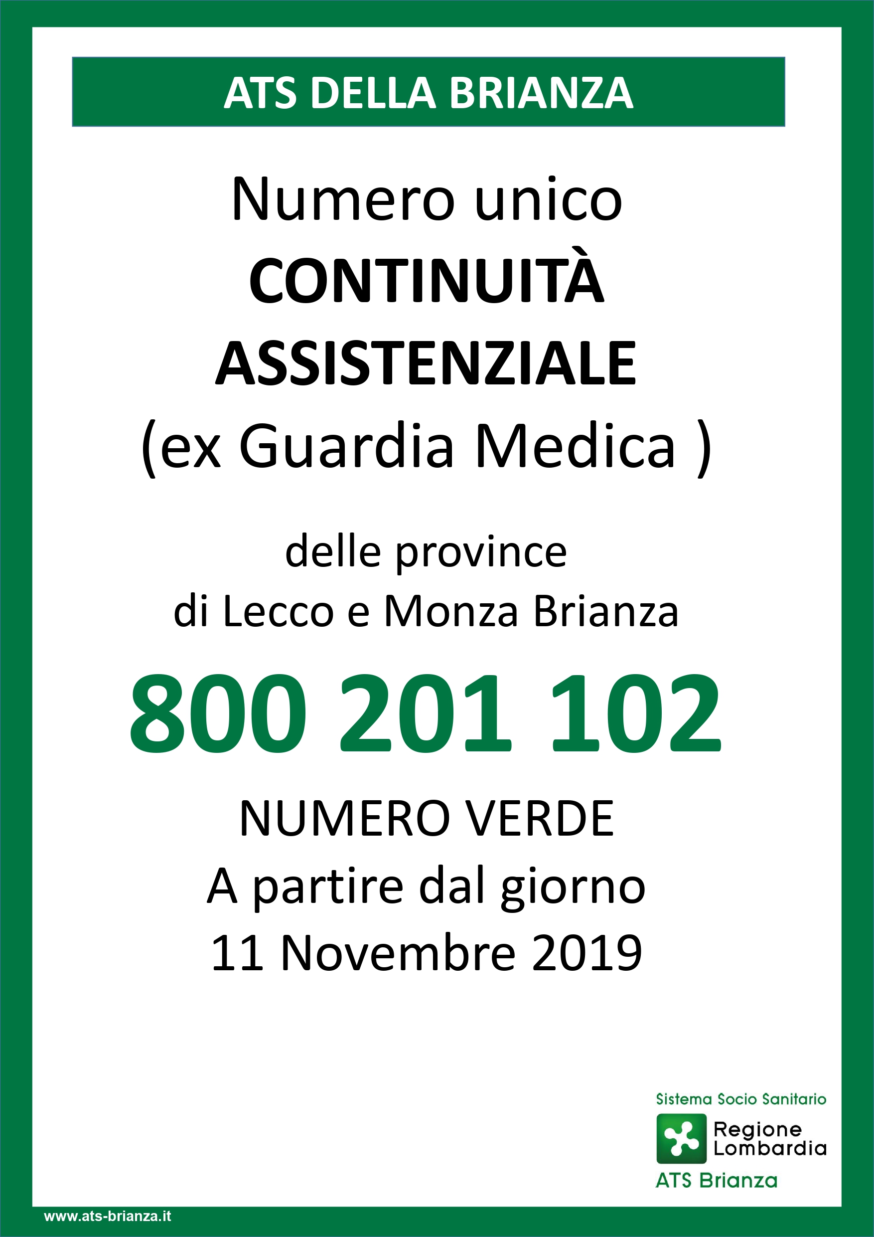 Numero Unico Guardia Medica Croce Rossa Italiana