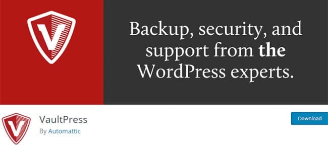 Los 20 mejores plugins para WordPress VaultPress