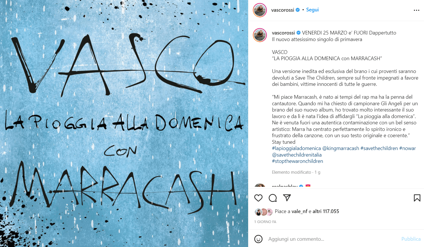 Vasco Rossi E Marracash Insieme Nel Nuovo Singolo Cromosomi