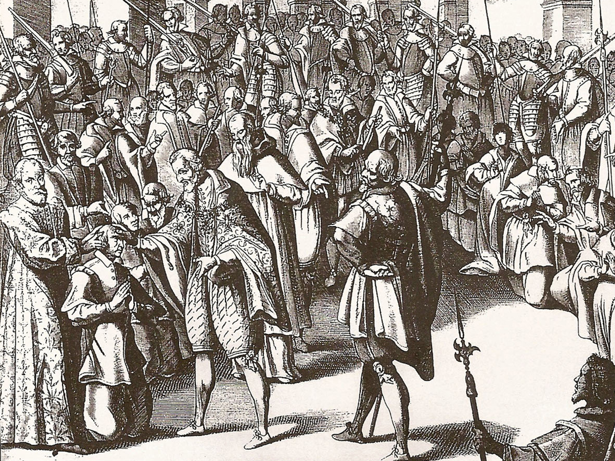 Charitables Les Rois Donnaient Un Coup De Main Aux Scrofuleux