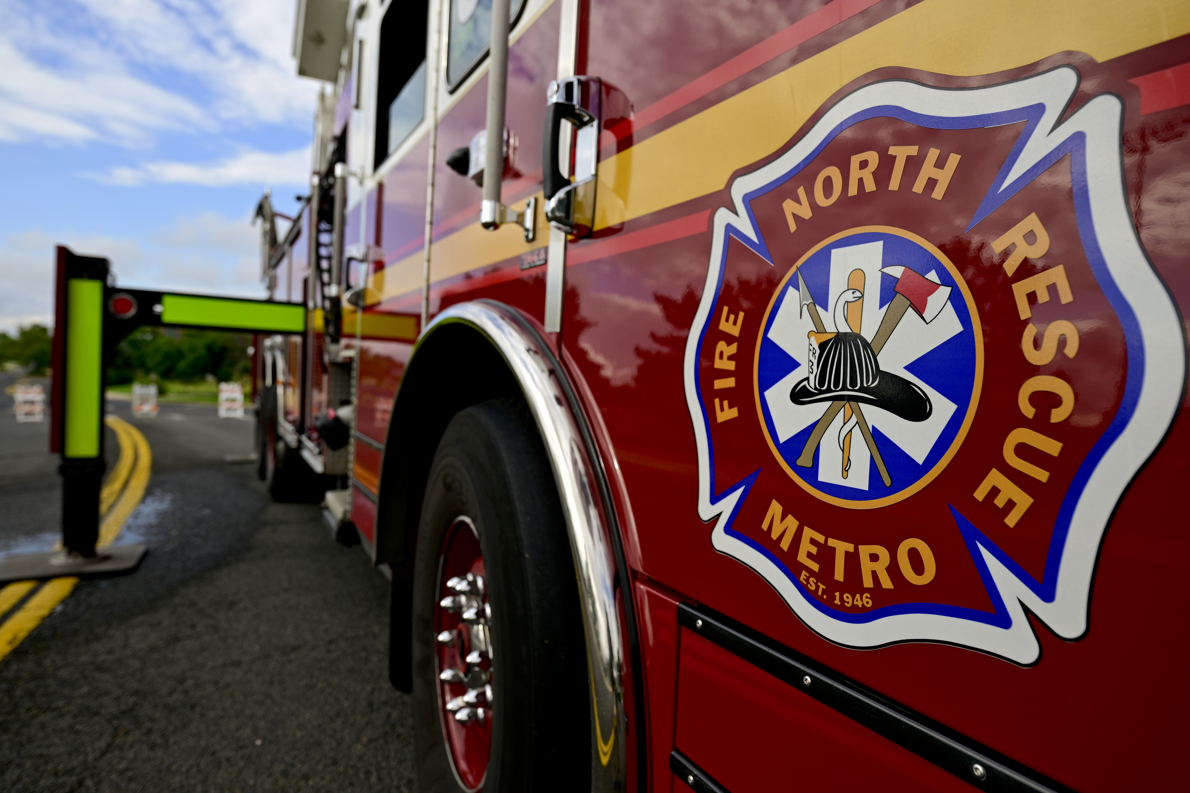 North Metro Fire Rescue fire engines in Broomfield on Sept. 11, 2023. (Matthew Jonas/Staff Photographer)