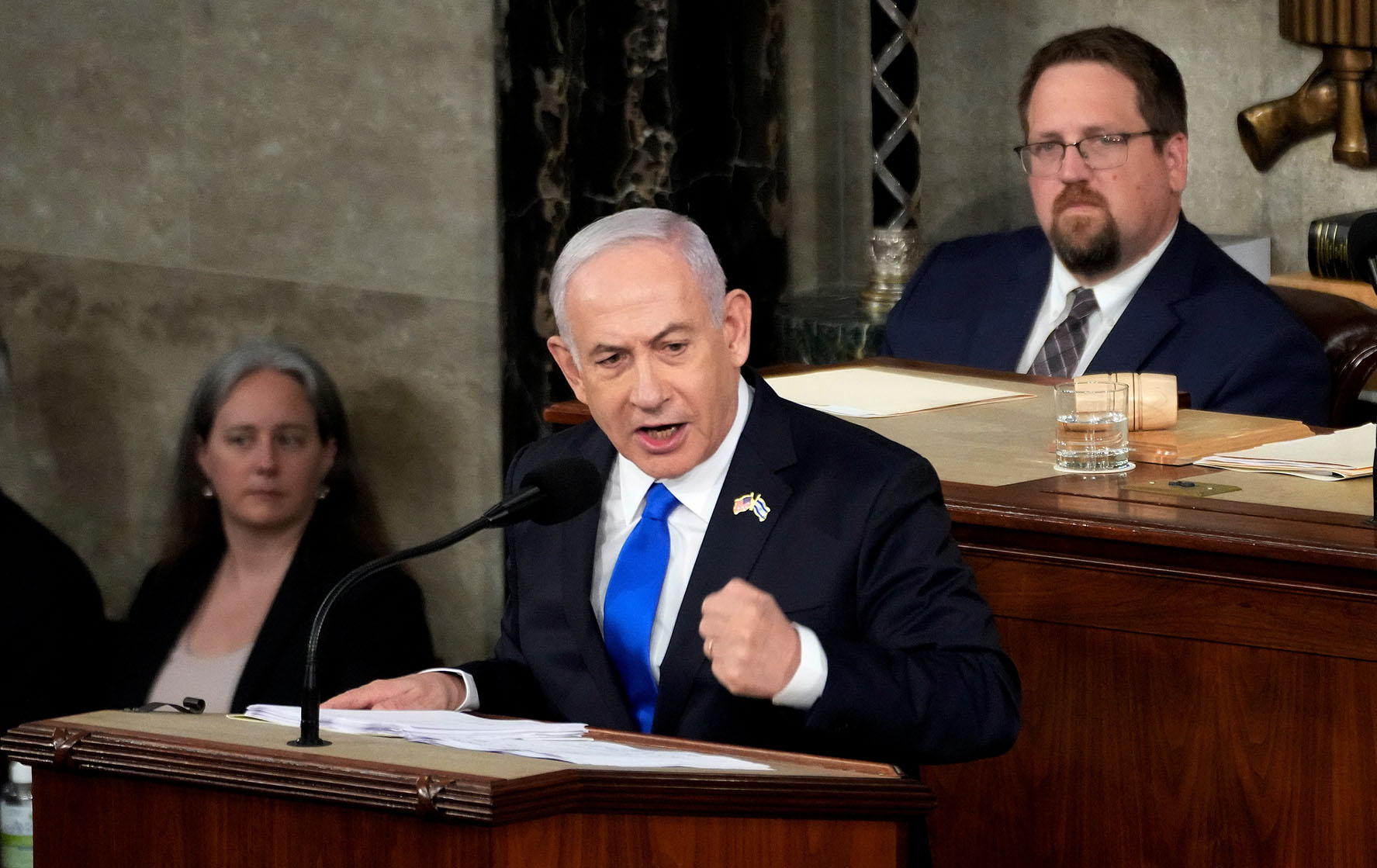 Protests and boycotts — Israel’s Netanyahu addresses US Congress