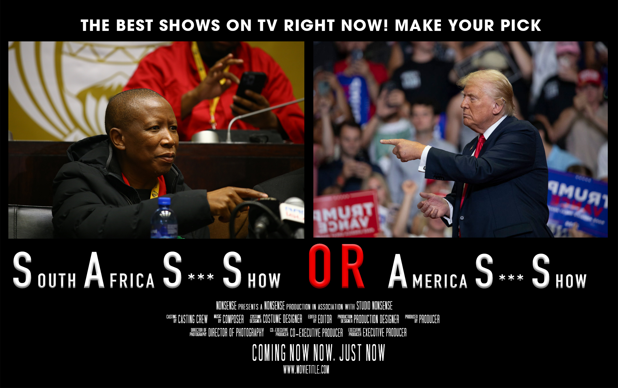 The America S*** Show vs the South Africa S*** Show