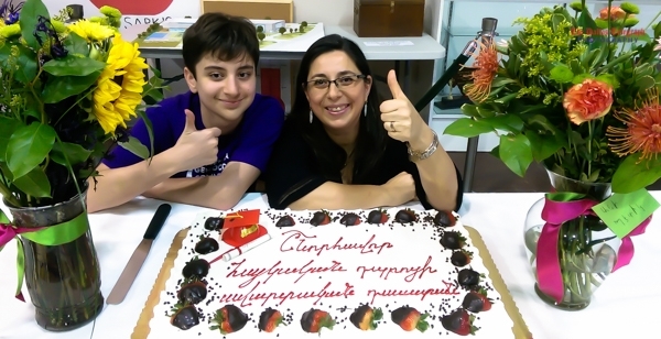 The students of the Dallas-based St. Sarkis Armenian Church school thrilled the whole community not long ago when they had their year-end Hantes Program at the Kechejian Hall of the church. A zillion children wearing the commemorative Genocide purple t-shirts were everywhere, much to the delight of their families.