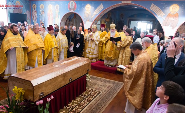 Re-interment of Archbishop Dmitri at St. Seraphim Orthodox Cathedral