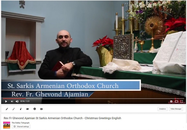 Rev. FrGhevond Ajamian, St. Sarkis Armenian Orthodox Church