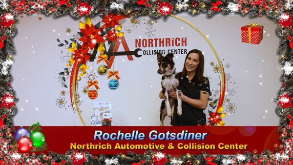 HAPPY 2020 FROM ROCHELLE GOTSDINER 🎄 "On behalf of Turbo and me, I would like to wish all of Northrich Automotive and Northrich Collision Center family, friends and customers a Happy 2020! 🎄 Thank you for making 2019 such a successful year! We couldn't have done it without you.
