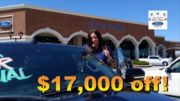 $17,000 off on Ford Expedition from Anna Alison at Five Star Ford of Dallas